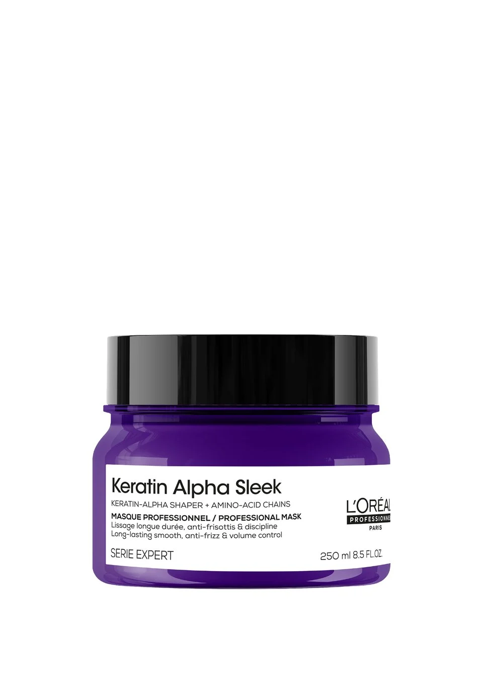 1-LP_KAS_MASK_2025-v3 L’Oréal Professionnel Keratin Alpha Sleek Anti-Frizz Hair Mask 250ml - Image 1