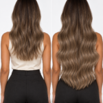 Remy Human Hair Clip-In Extensions – 24 Inch | 4 Pieces | 200 g | Color #B4/9.1/613
